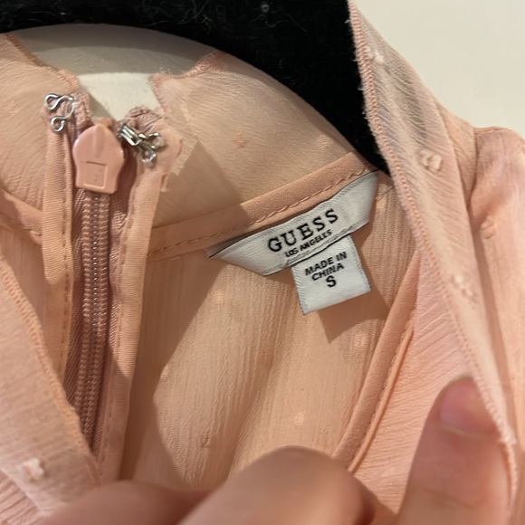 Pink Guess mock neck dress - Picture 2 of 4